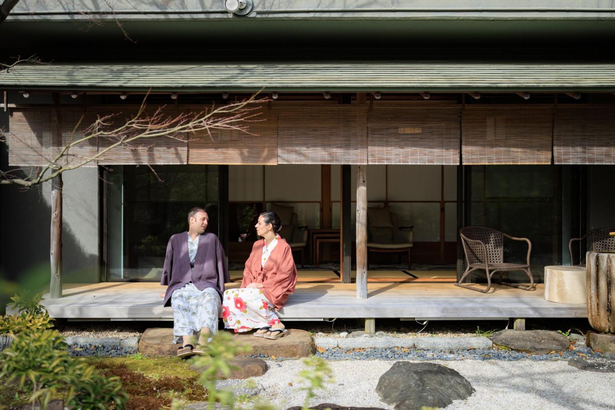 יוגאווארה Fukiya Ryokan מראה חיצוני תמונה